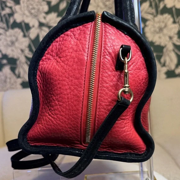 See By Chloe Pink and Black 2 Way Bag - Picture 4 of 9